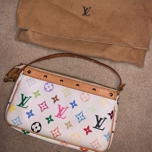Authentic Louis Vuitton multi color monogram bag